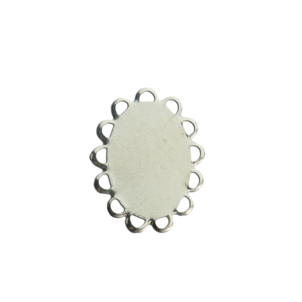 18x13mm Flat Pad Lace Edge Oval Setting (8)