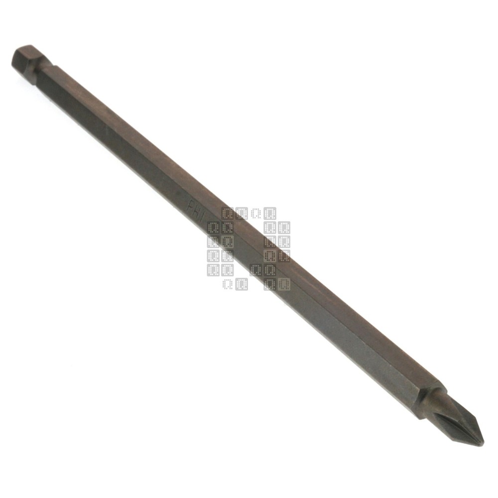 BLU-MOL 00100 #1 Phillips Screwdriver Bit, 6" Length