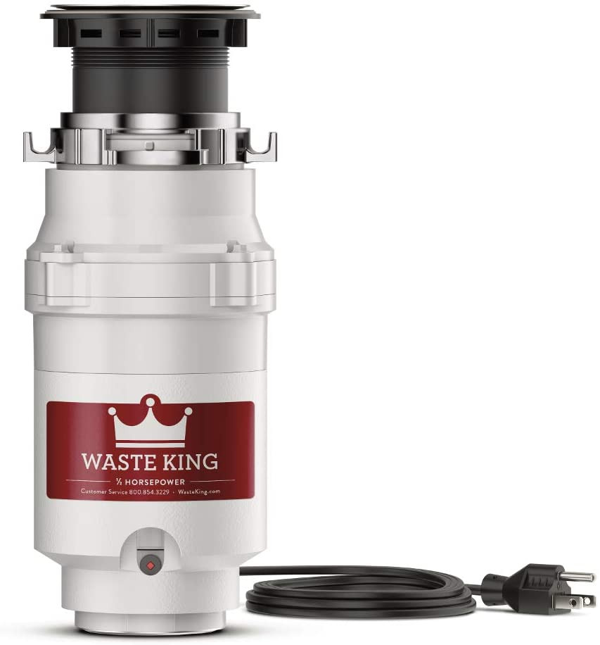 Garbage Disposal With Power Cord 1/2 HP NEW