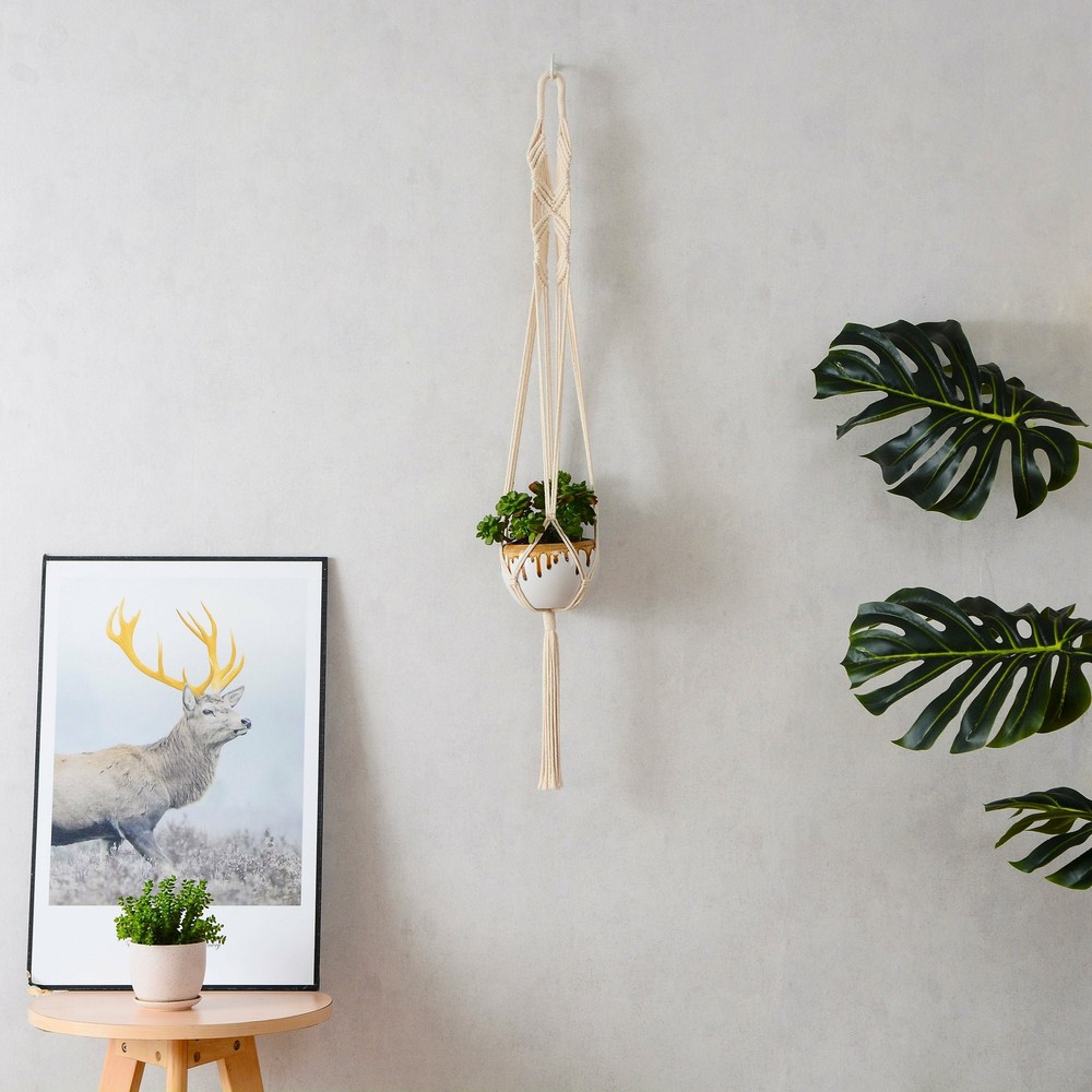 5pc. Macramé Plant Hangers