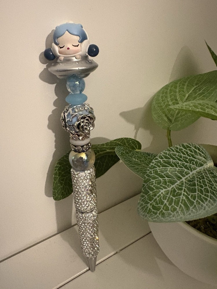 SP Spacecraft PM Beaded Rhinestone Pen