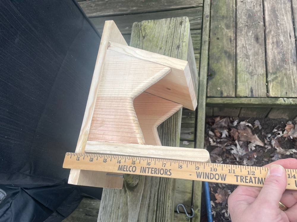 Pine Wood Robin Nesting Box~Dove Nesting Box~Cardinal Home~phoebe Nesting Box