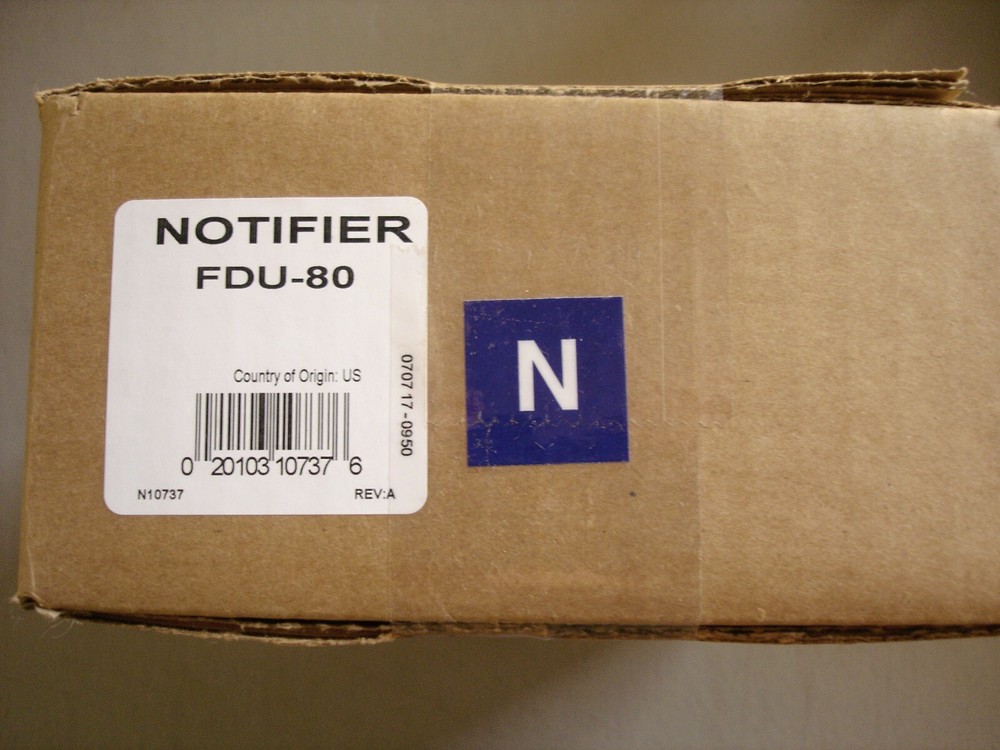 NOTIFIER FDU-80   "NEW"