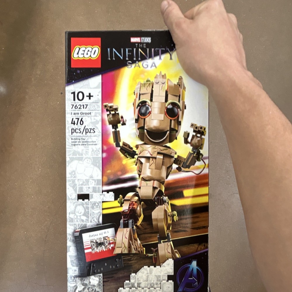 LEGO Marvel Studios Infinity Saga I am Groot Groot 76217 Complete Set 476 Pieces