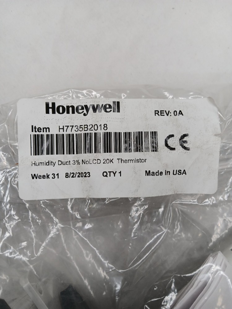 Honeywell H77 Series Humidity & Temperature Sensor H7735B2018
