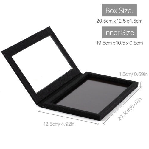 Large Empty Makeup Case DIY Empty Magnetic Eyeshadow Palette Cosmetic Blush Box