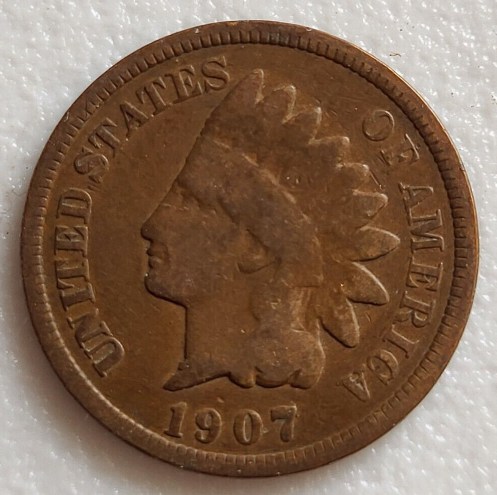 1907 Indian Head Cent - .01 - Philadelphia Mint