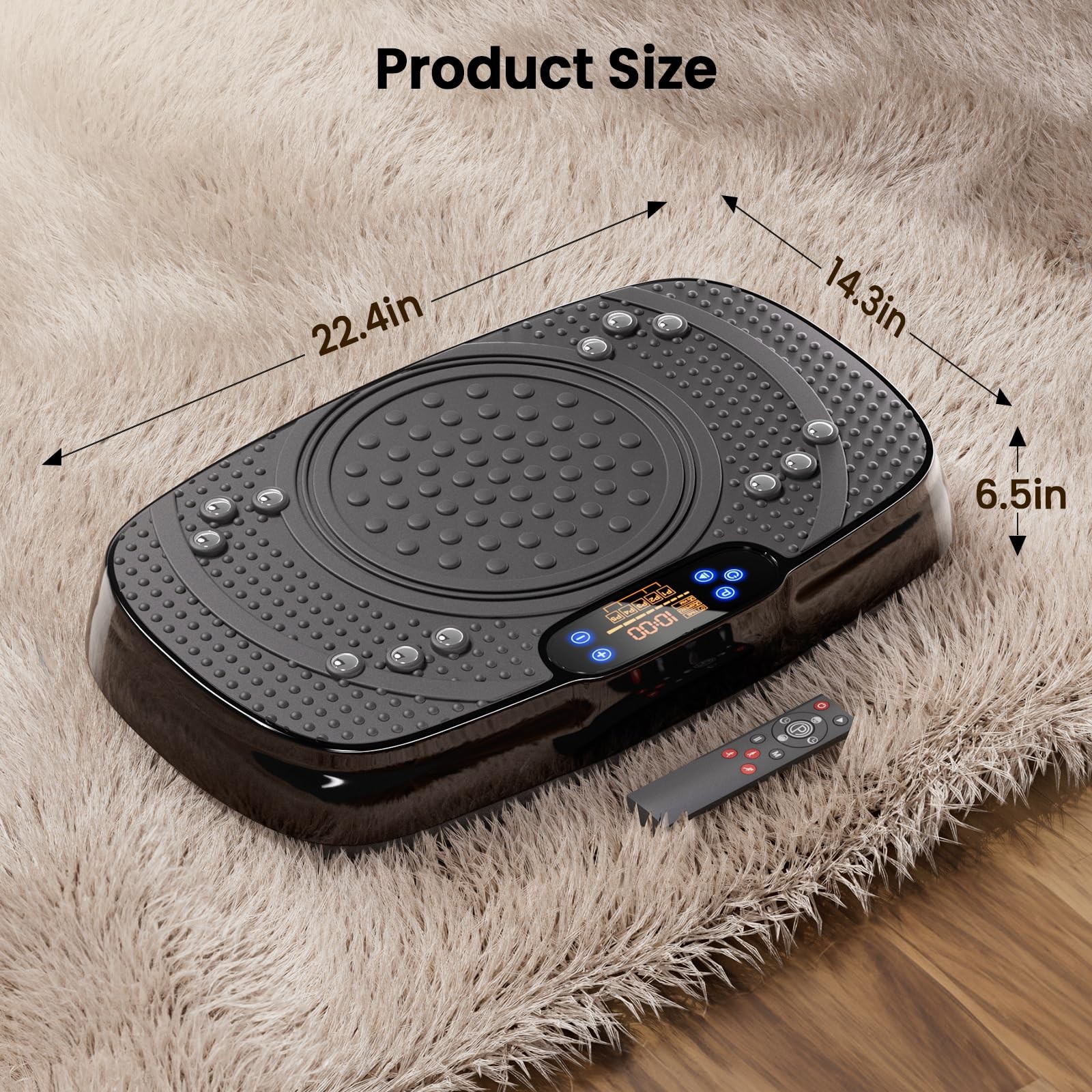 Vibration Plate Exercise Machine: Vibrating Plates for Weight Loss and Lympha...