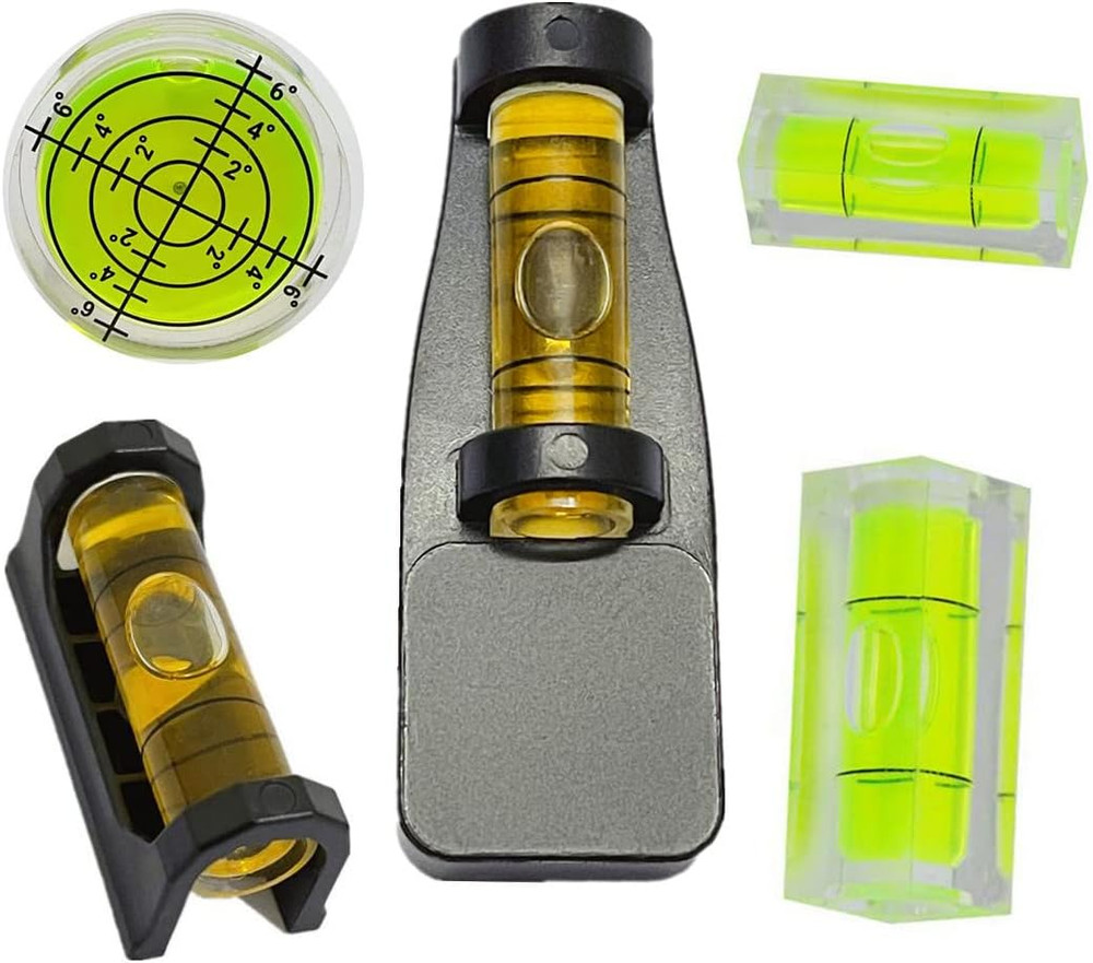 5Pcs Gunsmith Level Gunsmithing Tools Scope Mounting Leveling Kit with Magnet...