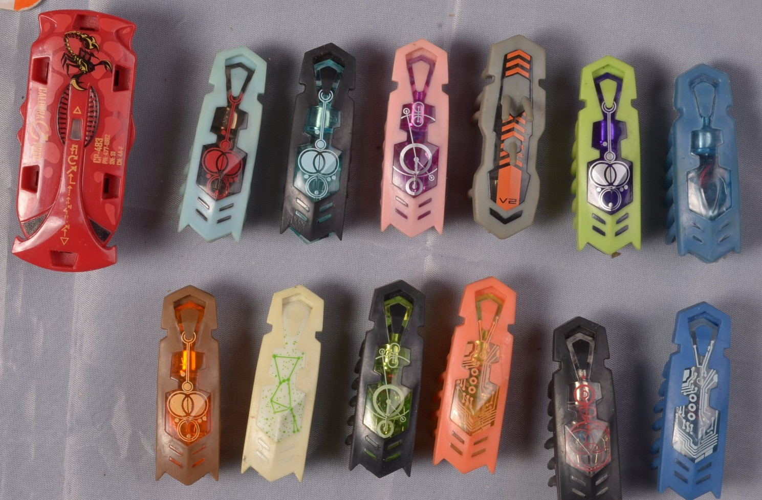 Hexbug Nano Nitro 5-Pack 1 Glow In Dark New + 13 Bugs 4 Remote 8 Platform