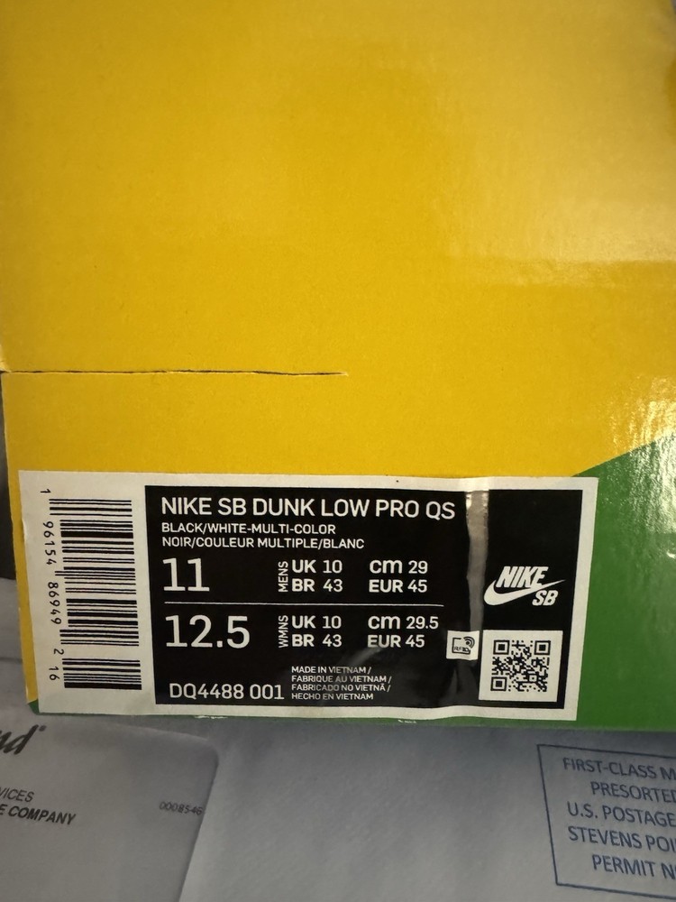 Nike SB Dunk Low Pro QS “Neckface”