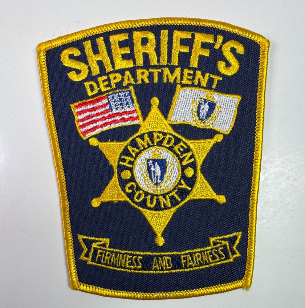 Hampden County Sheriff Massachusetts MA Patch I1b