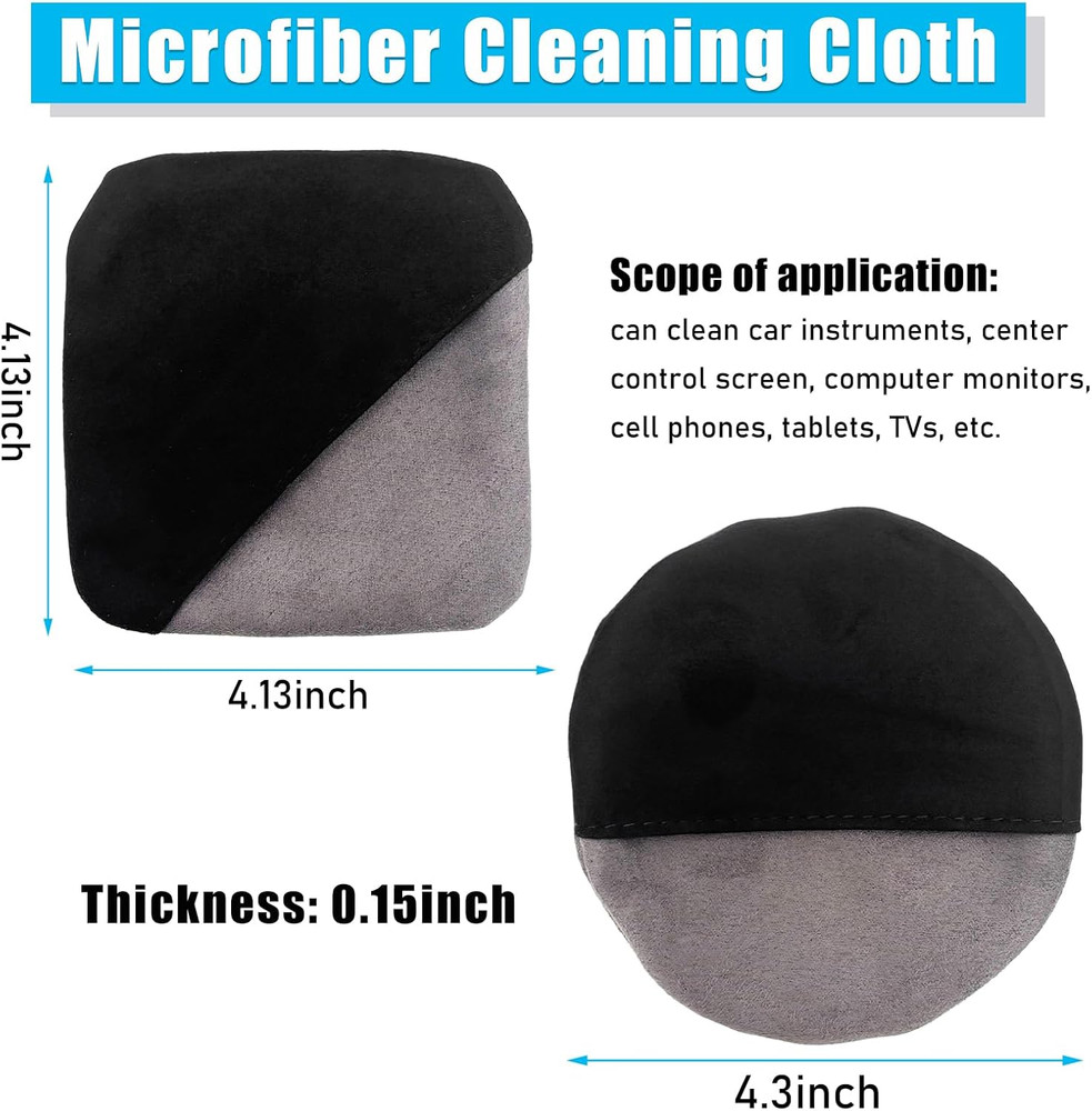 Car Screen Cleaner, Microfiber Auto Screen Cleaning Pad, Foldable Touch Screen