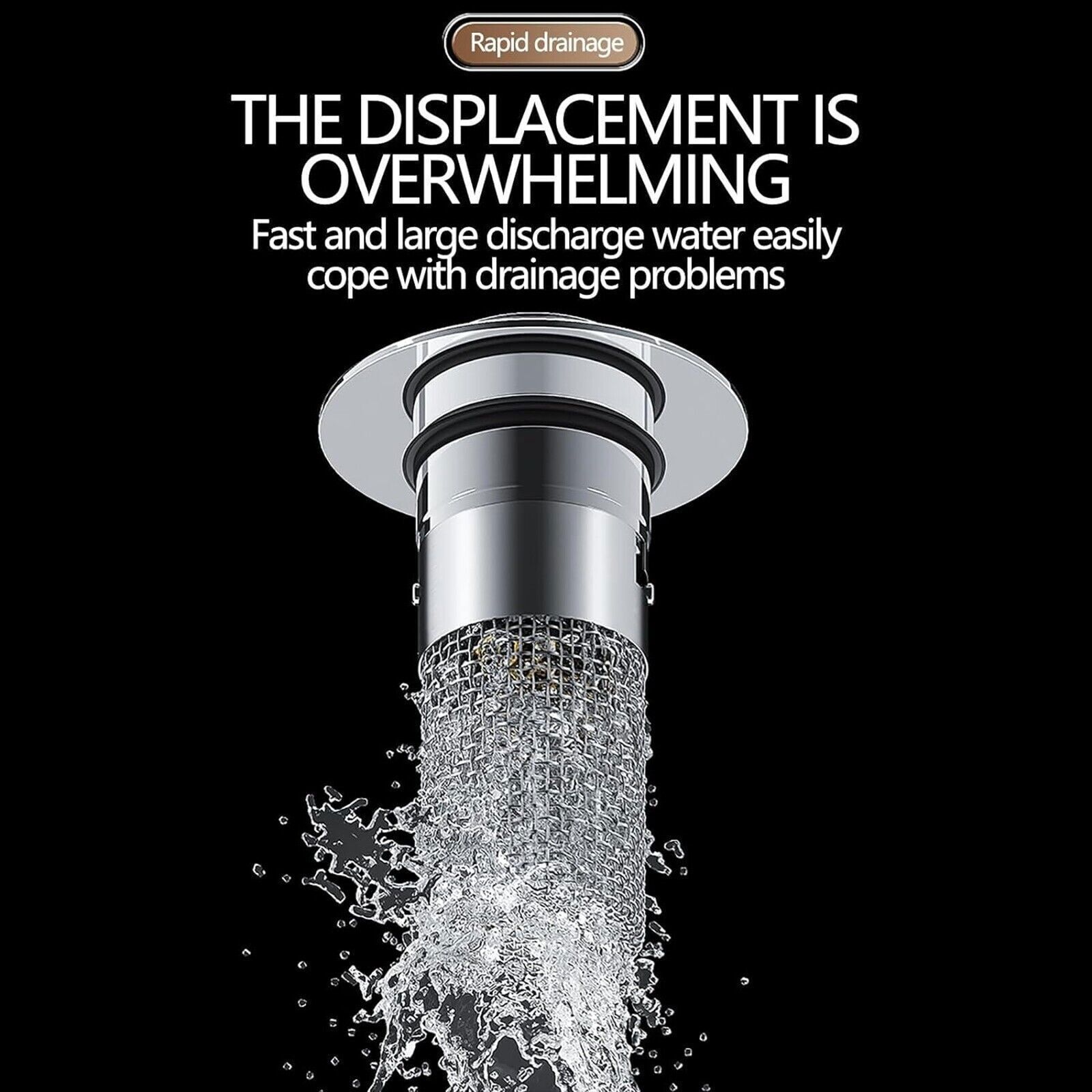 4PCS Bathroom Sink Stopper Hair Catcher Pop Up Sink Drain Filter Good Bathroom