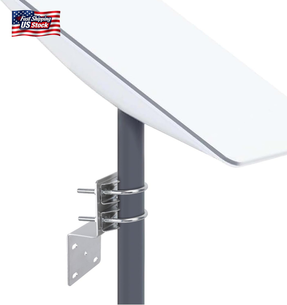Pole Mounting Bracket, Antenna Mount Bracket, Heavy Duty Antenna Pole Mount, Out
