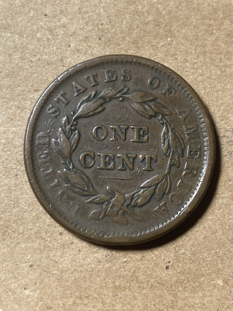 1838 Coronet Head Large Cent - As Shown! (#2020)