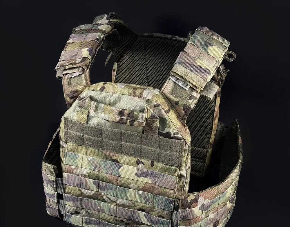 Plate carrier with quick release system multicam💛💙