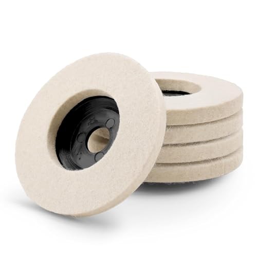 5 inch Buff Felt Pad, 1 Pack