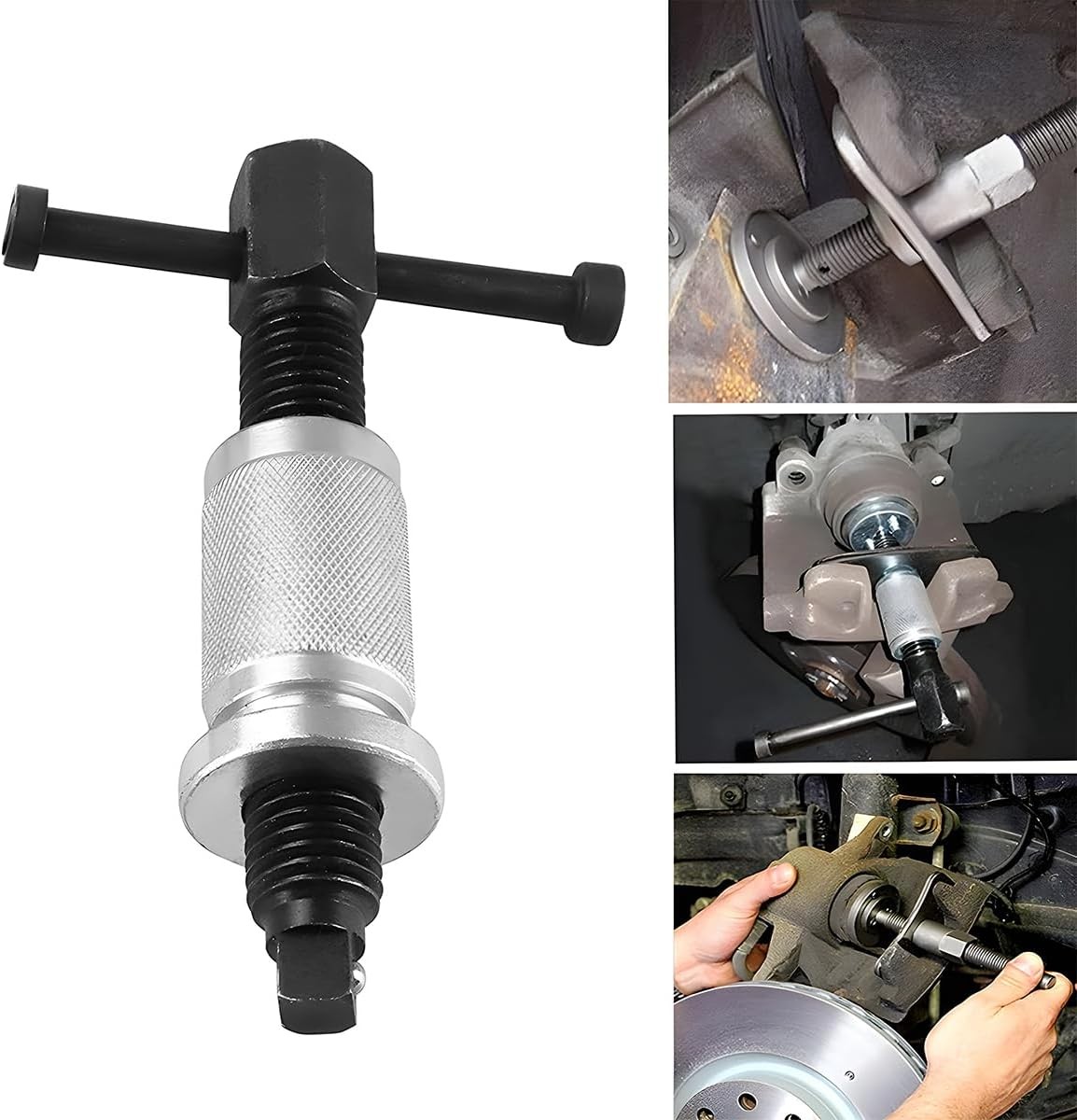 Car Brake Piston Wind Back Tool, 3pcs/Set Brake Caliper Piston Rewind Tool, Auto