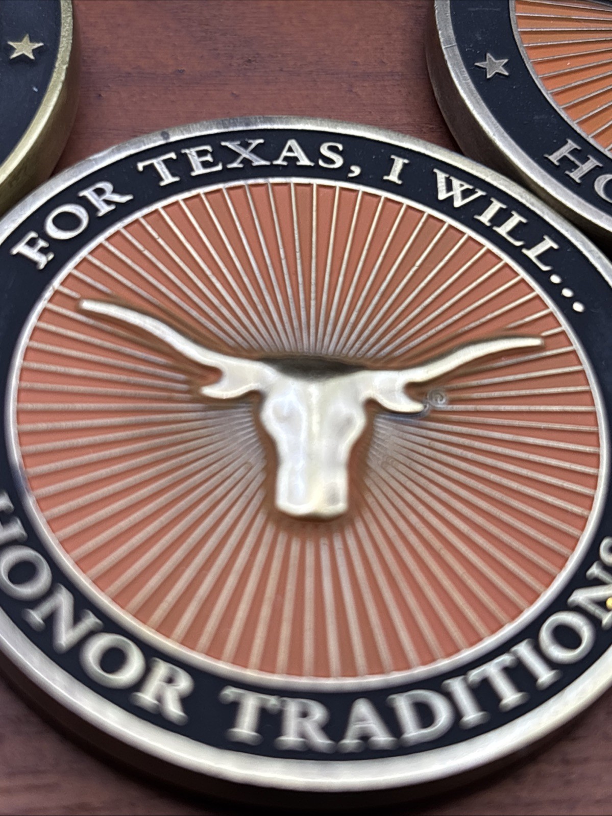 Lot Of 5 Coins Texas (UT) Longhorns Football Medallions University Of Texas