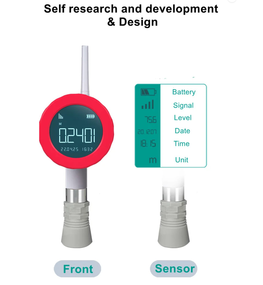 Wireless Ultrasonic Level Transmitter