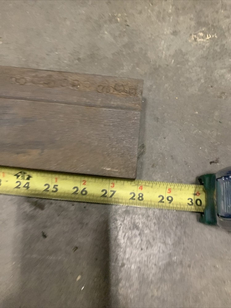 27-3/4” Bottom Die For Press Brake