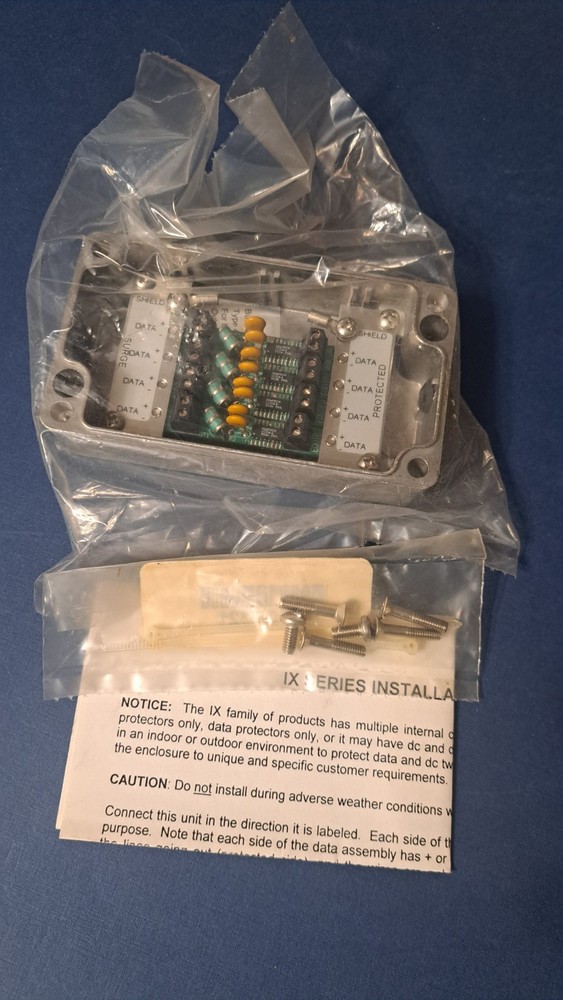 NIB NEW POLYPHASER IX-4H/W INDOOR ISOLATED LOOP CIRCUIT PROTECTOR