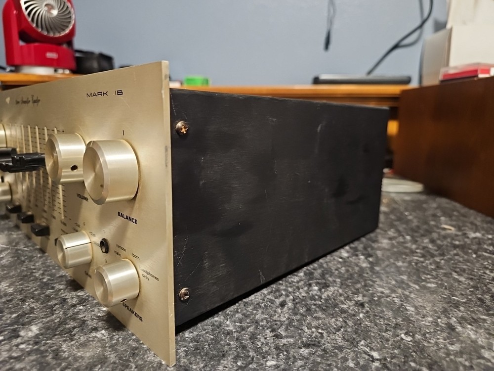 SAE MARK 1B STEREO PREAMPLIFIER TESTED WORKING