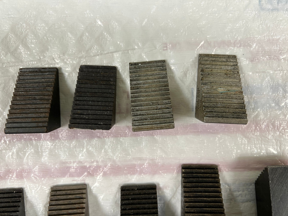 Mill Serrated Triangle Step Blocks & Hold Downs w/ T-Bolts Mill or Drill Tools