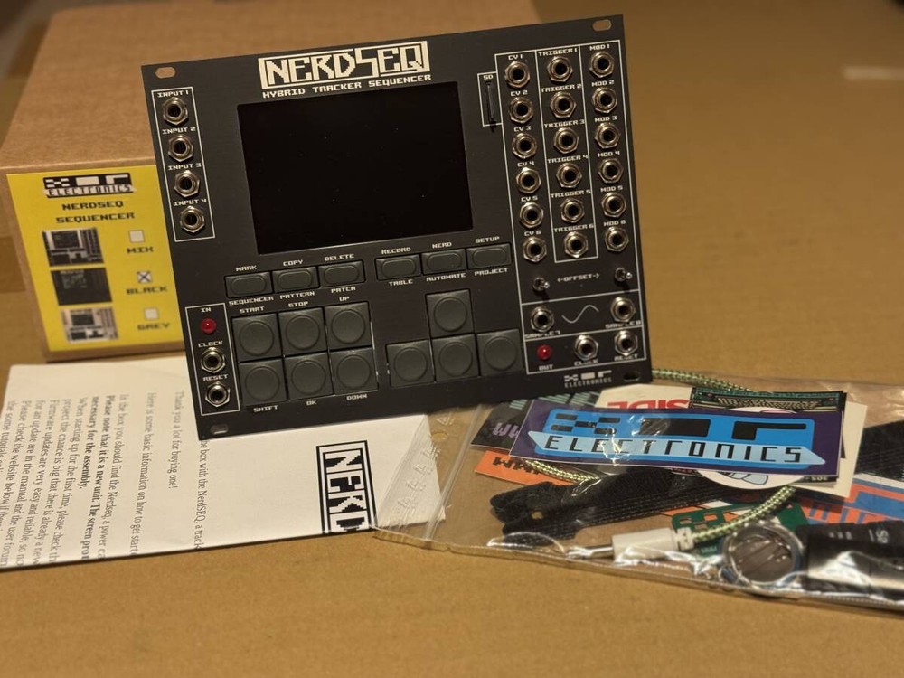 XOR Electronics NerdSeq Eurorack Modular Synthesizer