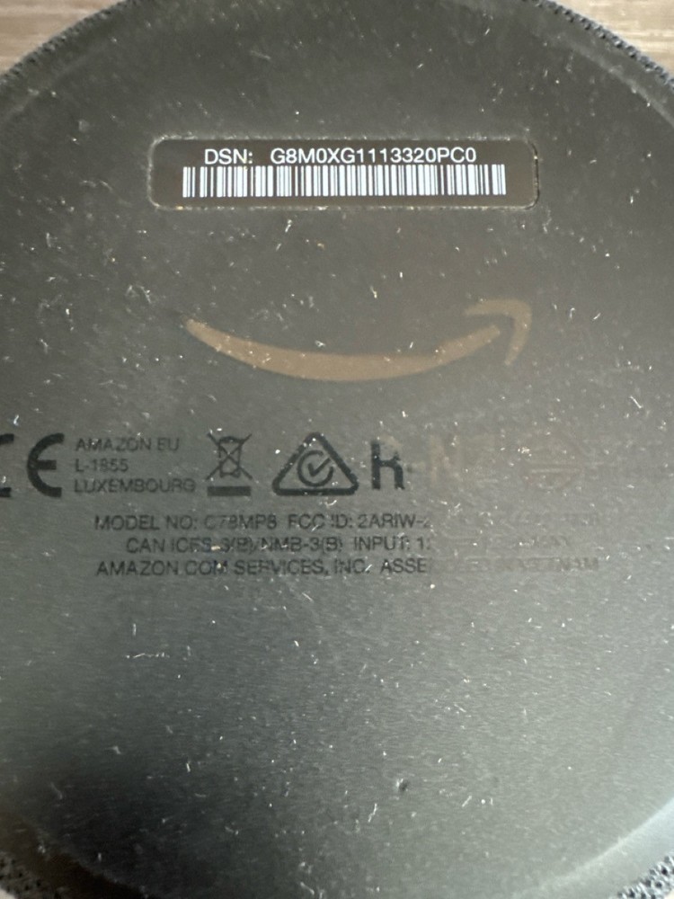 AMAZON C78MP8 - ECHO DOT (PSO036810)