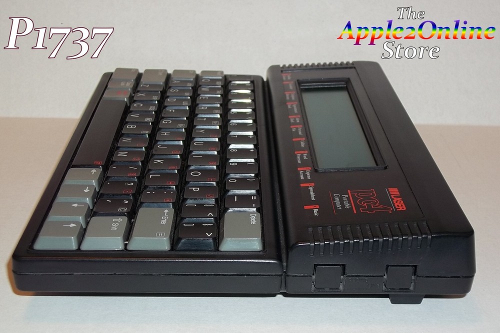 ✅ 🍎 Laser PC4 Portable Computer in Mint Condition w AC Adapter, Case, Cable