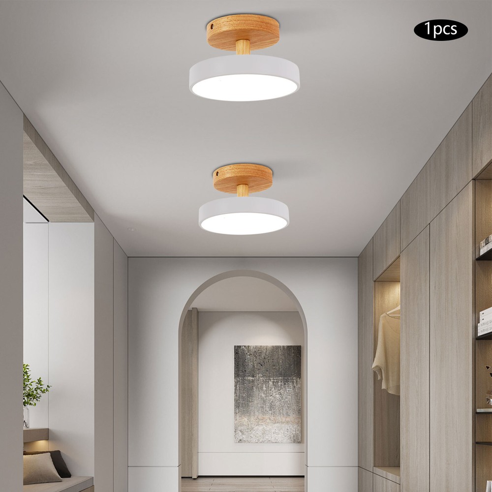 NEW 18cm*9cm LED Ceiling Light Round Wired Ceiling Lamp 85-265V Indoor Light