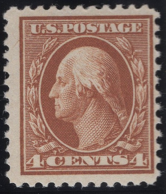 503 4c Washington  - Perf 11 - Flat Plate - Mint Never Hinged