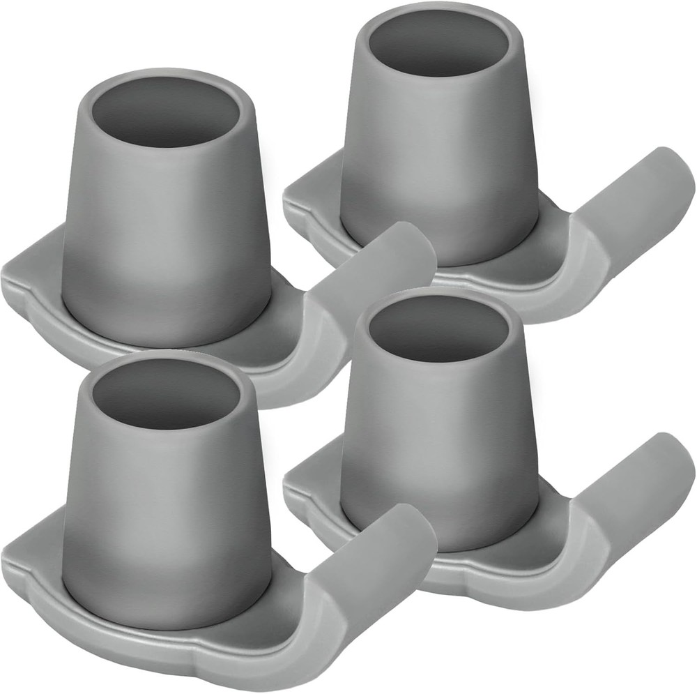 Universal Walker Ski Glides - 4 Pack for All Flooring Types & Enhanced Stability