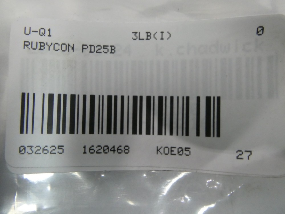 Rubycon PD25B Power Supply 24v-dc 3a Amp 200-230v-ac