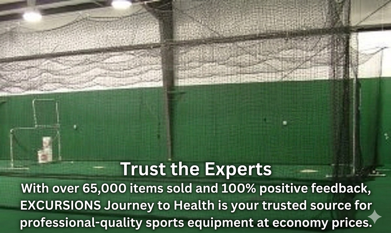 Professional Heavy Duty Baseball Softball Batting Cage Net HDPE 54-Ply #36