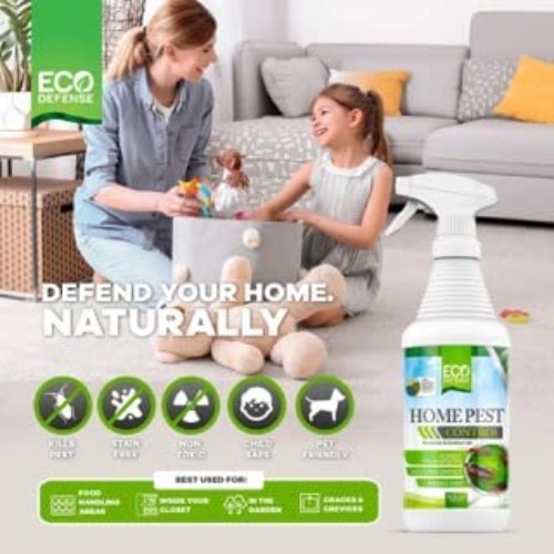 Safe Home Bug Control - Natural Ant, Roach, Spider Repellent
