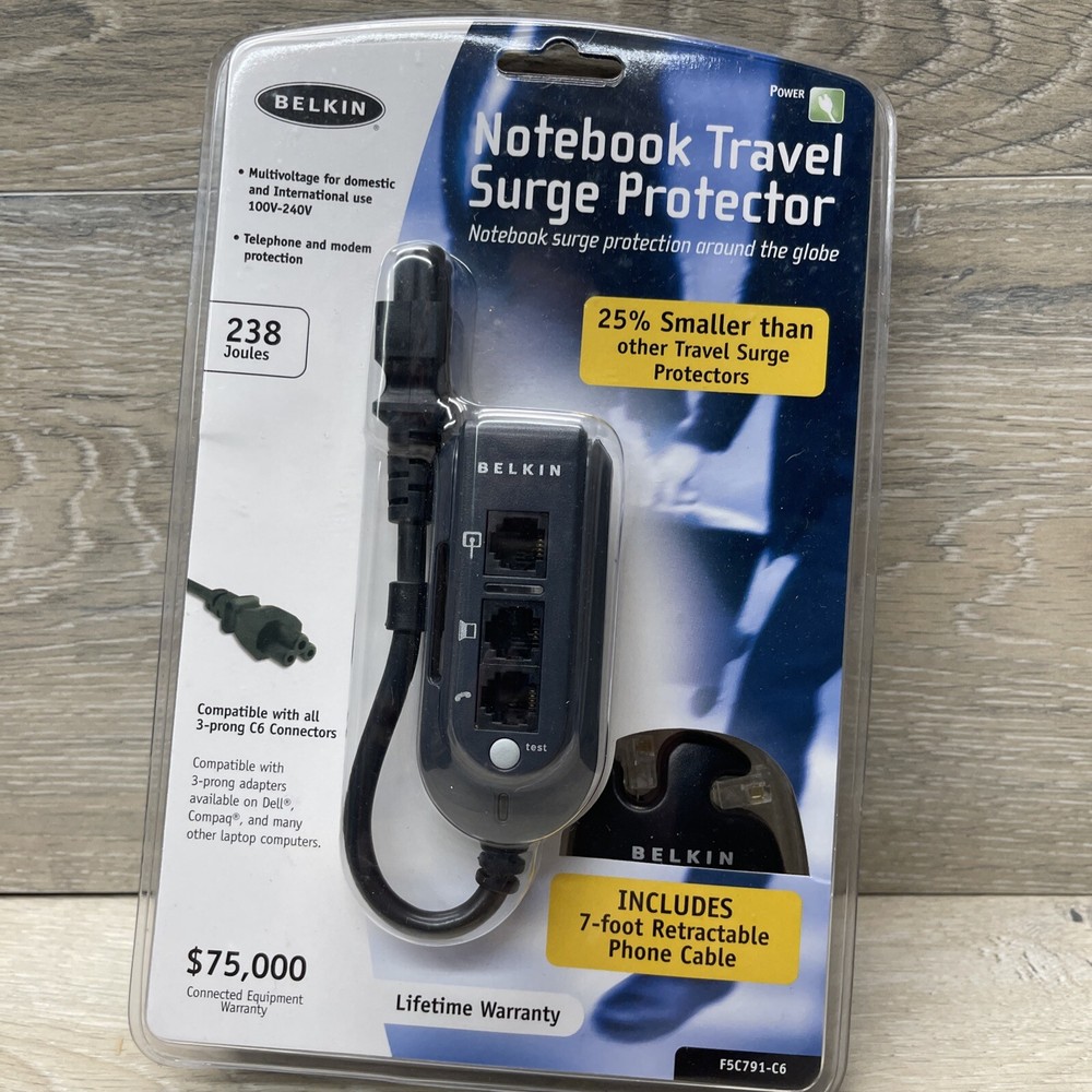 Belkin  Notebook Travel Surge Protector