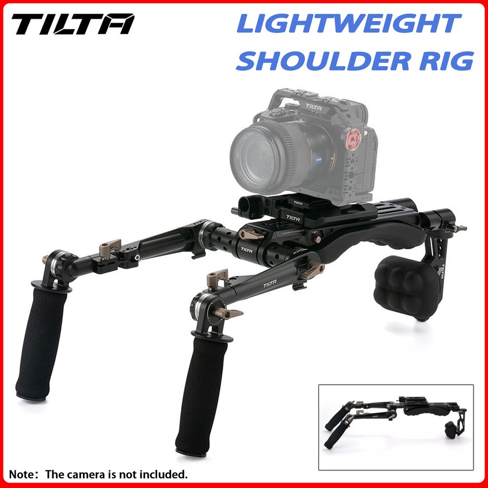 Tilta Lightweight Shoulder Rig Camera Moive Making Holder Kit Universal DSLR