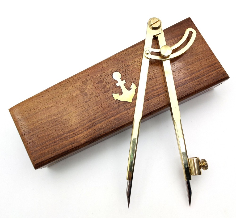 8 Inch Large Pencil Marking Compass Circle Leather Scratch Compass Maker Scriber