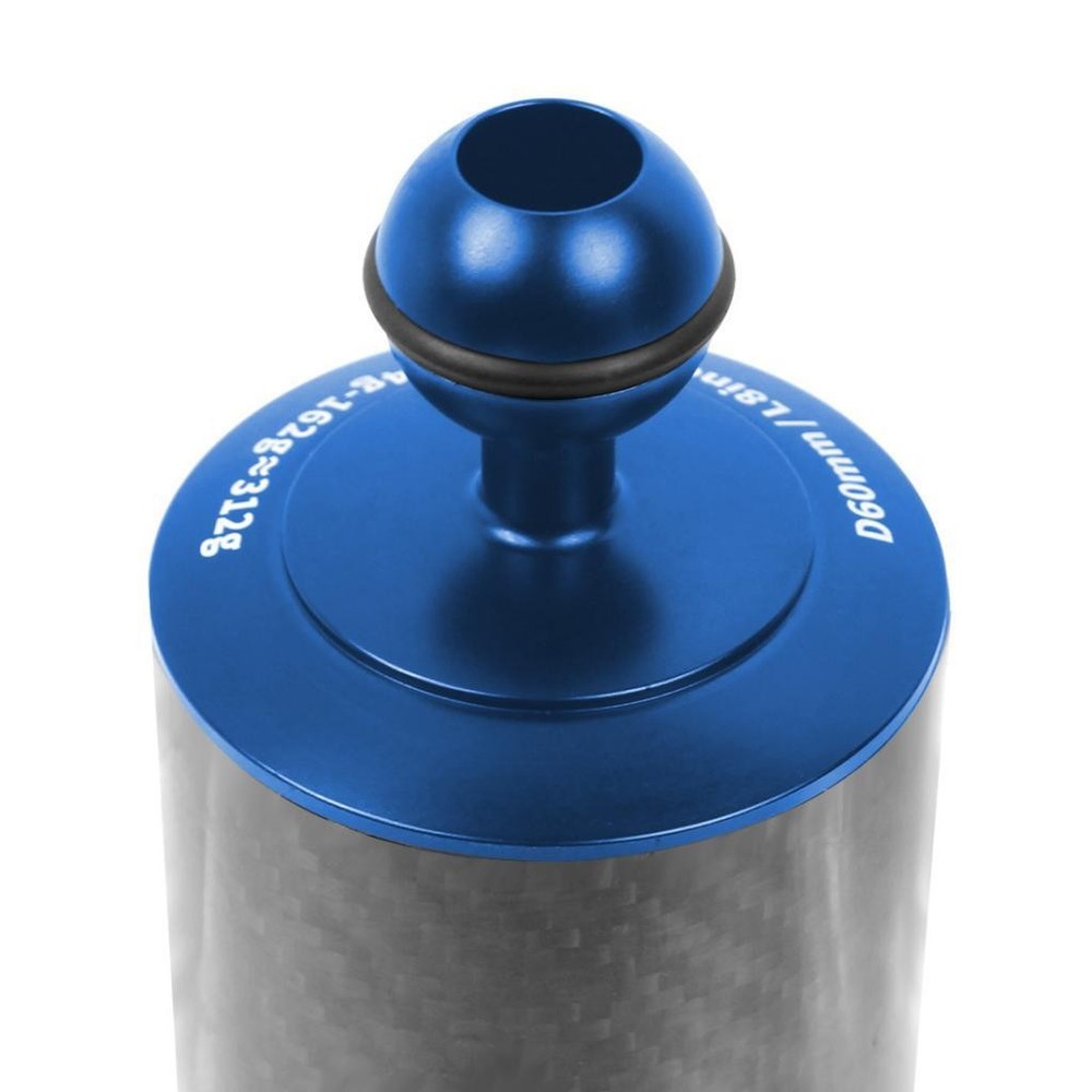 Blue D60mm Float Aquatic Arm Diving Camera Cam Bracket Universal 8inch