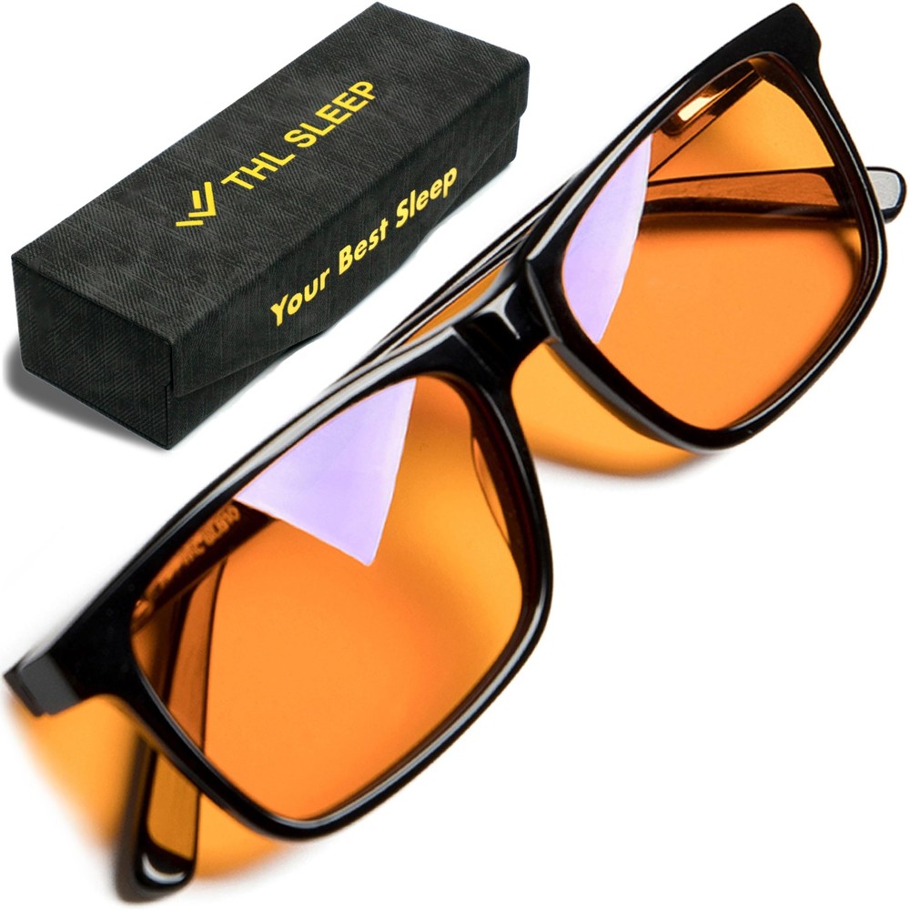 Orange +2.0 Blue Light Blocking Reading Glasses for & Men - Reader Sleep & Mi...