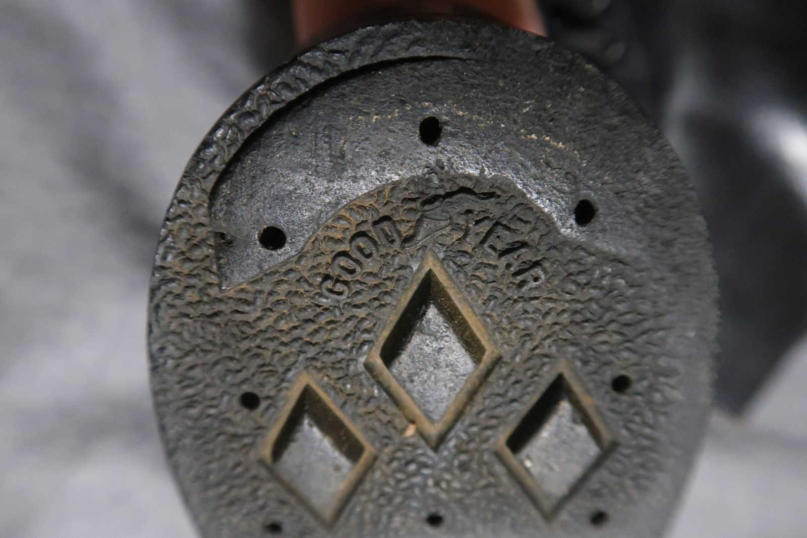 WW2 BRITISH ARMY AMMO BOOTS HOBNAILED LEATHER SOLES SIZE 9