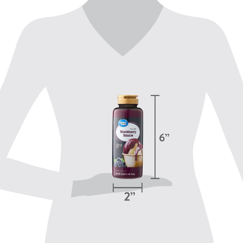 (4 pack) Great Value Blackberry Sauce