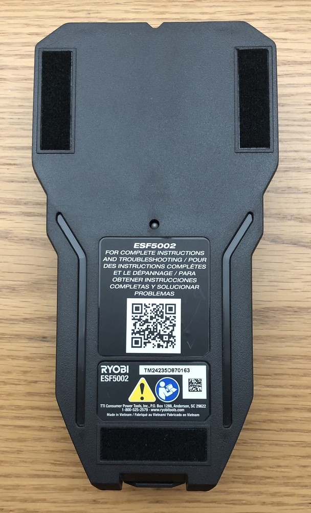 Ryobi Whole Stud Detector - ESF5002 - Stud Finder