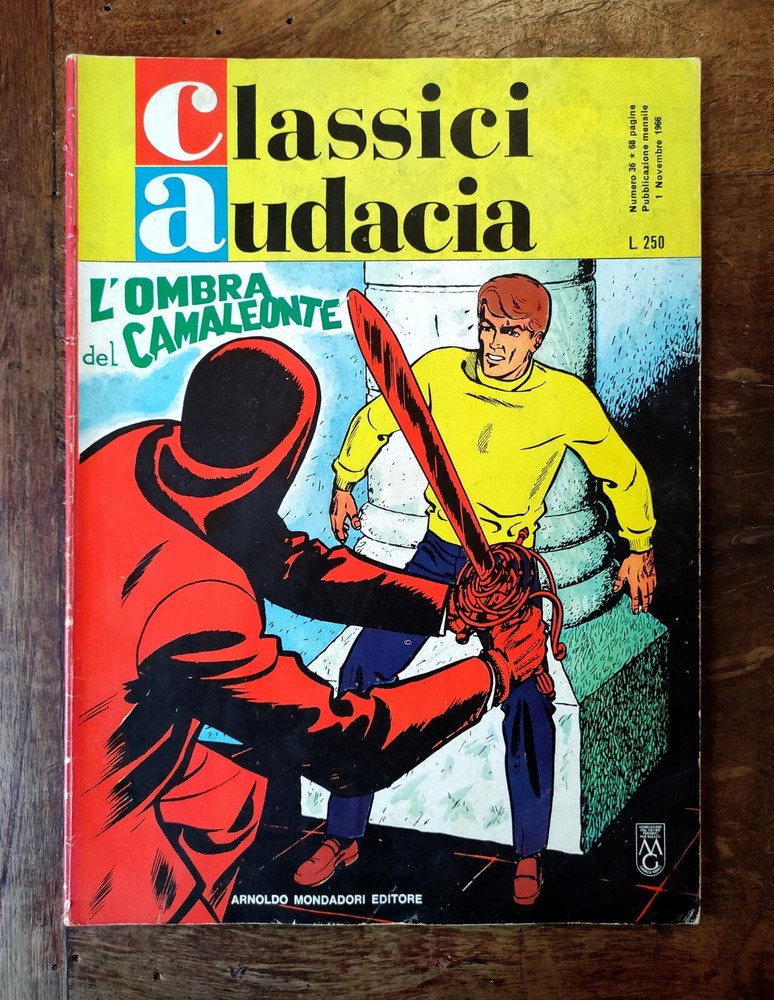 CLASSICS AUDACITY NO. 36 1966 Comic Italy + Rare + Read Description