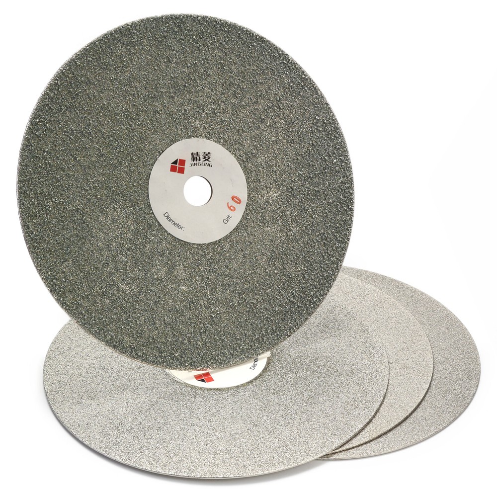 4Pcs 6" inch Grit 60-3000 Diamond Grinding Discs Set Flat Lap Disk lapping Wheel