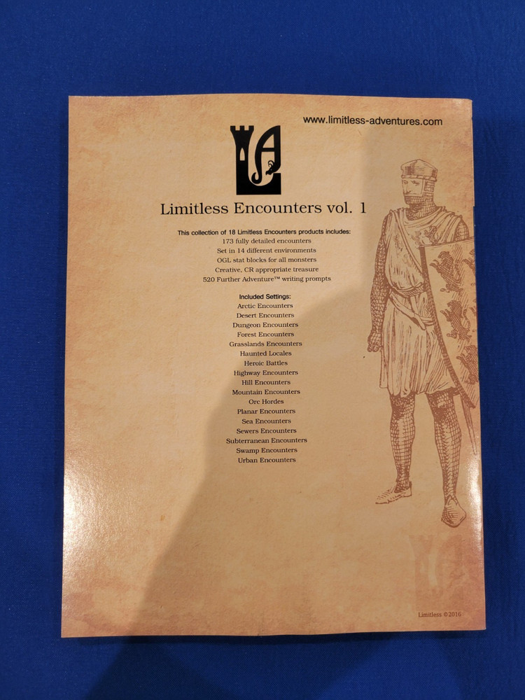 Limitless Encounters Vol. 1 - Kickstarter Limitless Adventures