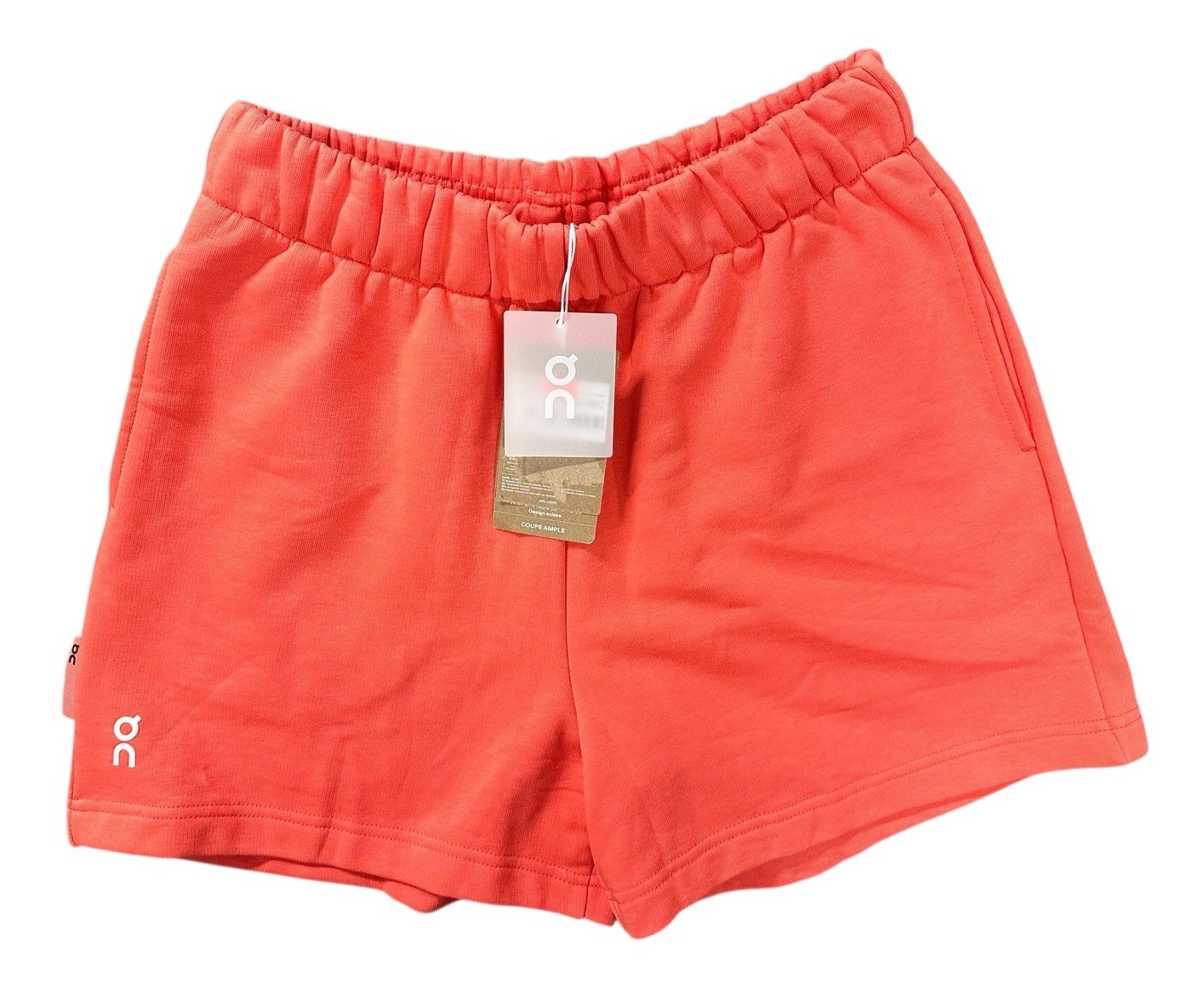 NEW ON Cloud Women's Club Shorts Coral Size Small S $70 NWT FREE Shipping
